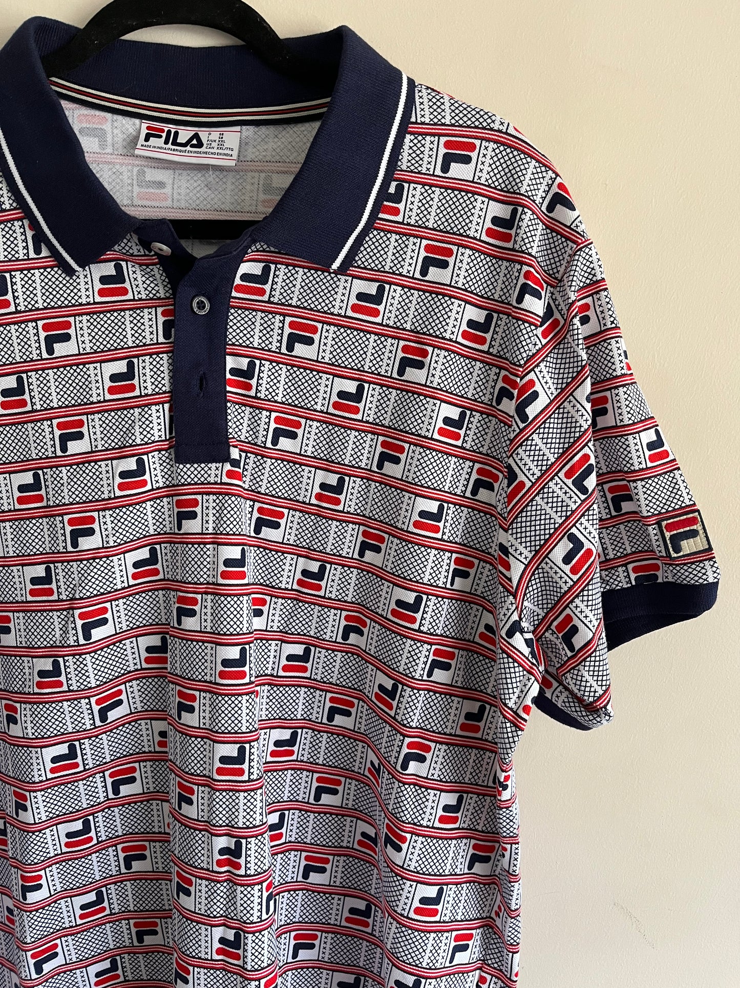 Classic FILA Logo Collar Shirt