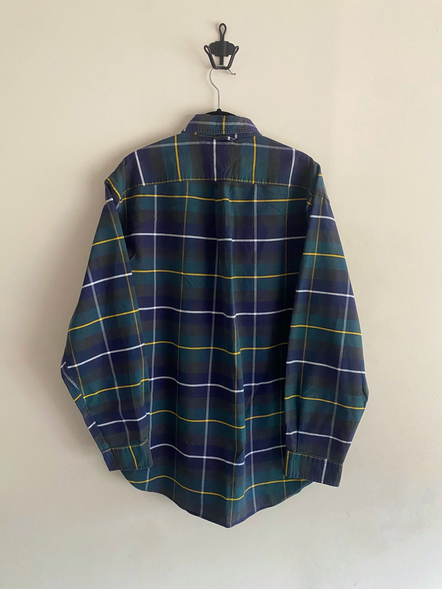 Vintage Tommy Hilfiger Green/Blue Flannel