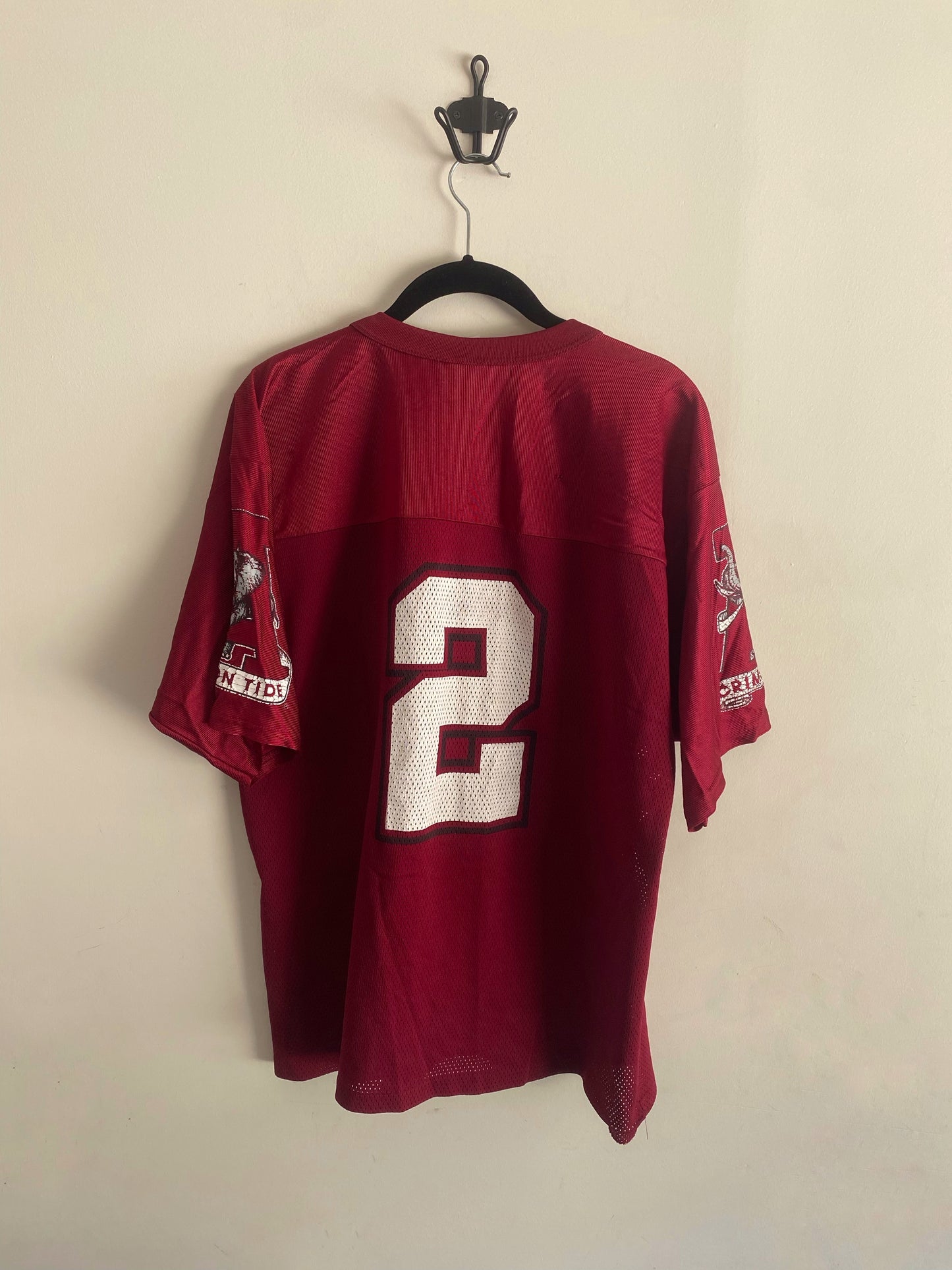 Vintage Logo 7 University of Alabama Jersey