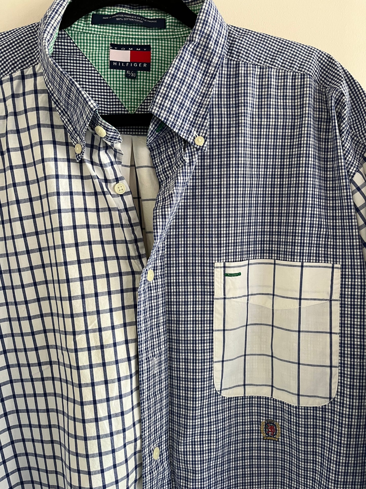 Vintage Tommy Hilfiger Triple Plaid Long Sleeve