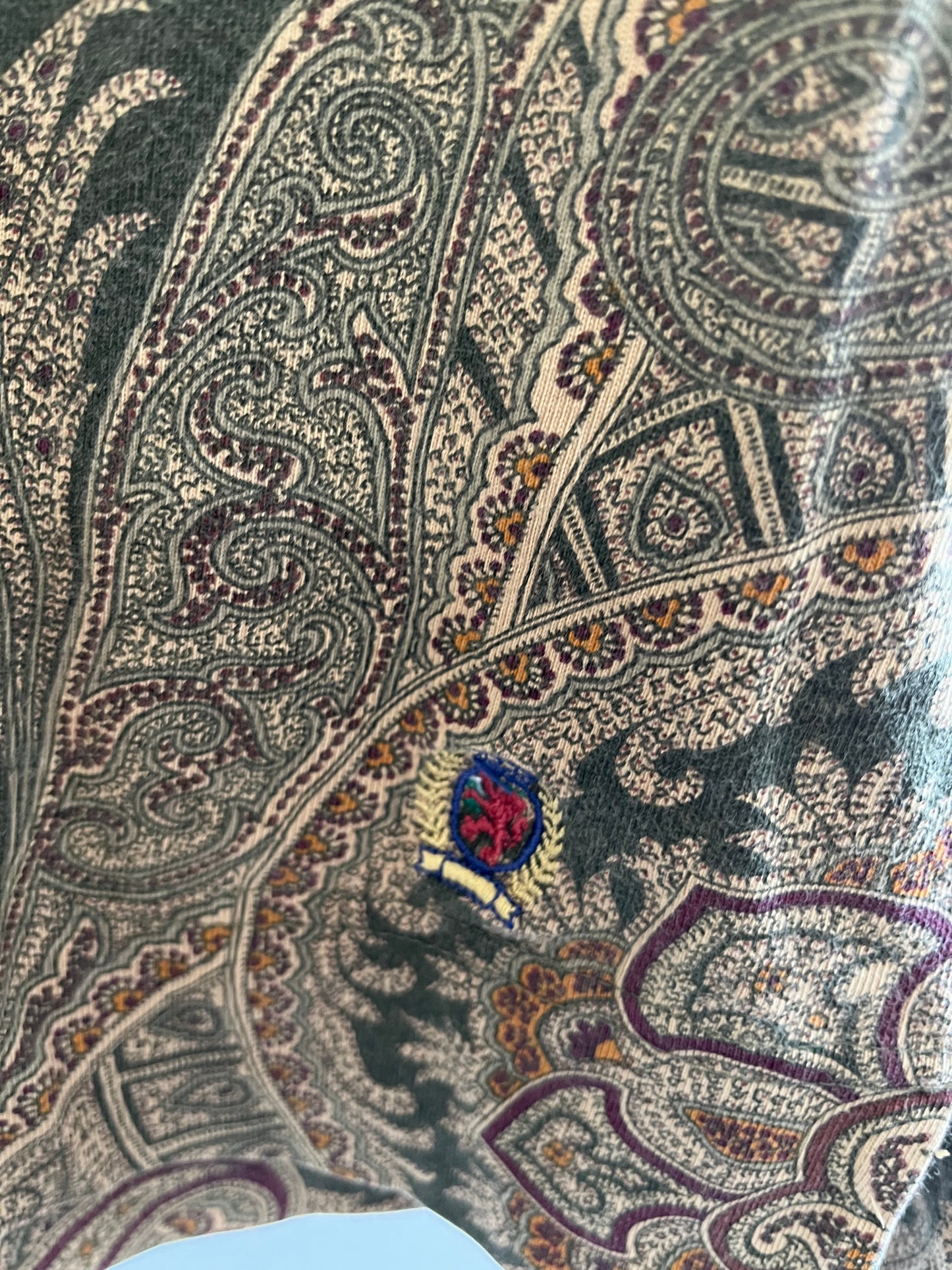 Vintage Tommy Hilfiger Paisley Collar Shirt