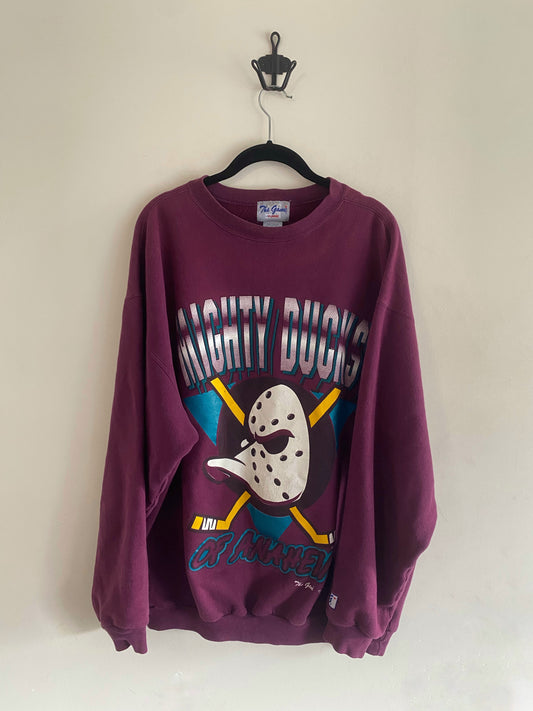 Vintage The Game Mighty Ducks of Anaheim Crewneck