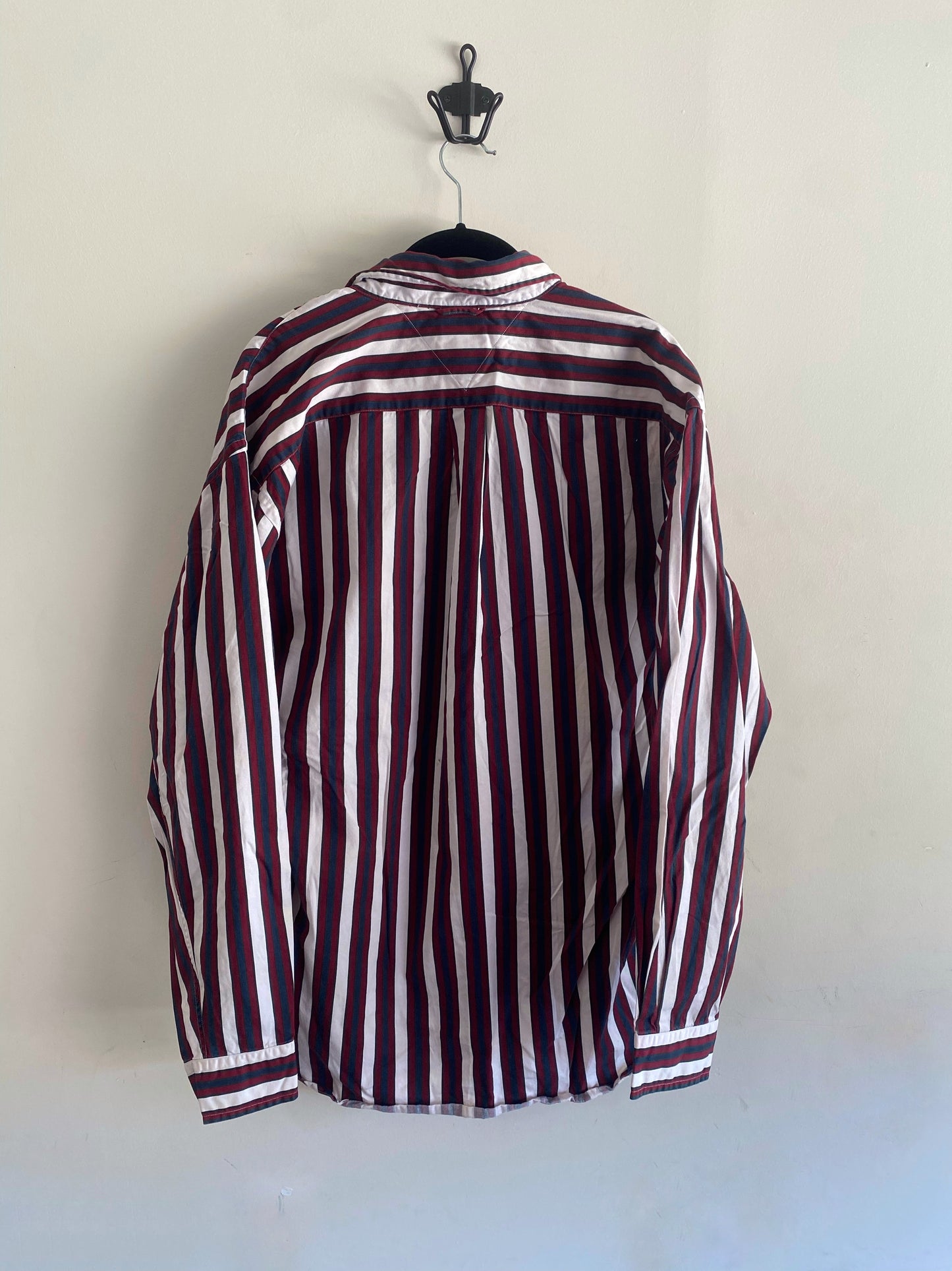 Vintage Tommy Hilfiger Multi Color Strip Long Sleeve