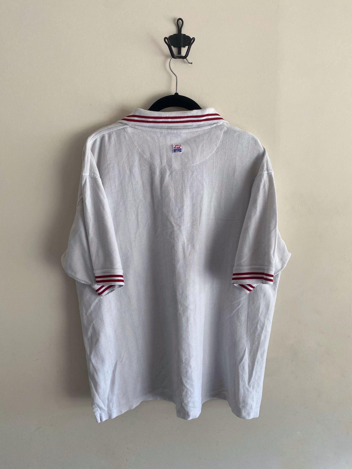 Vintage White Alabama Crimson Tide Collar Shirt