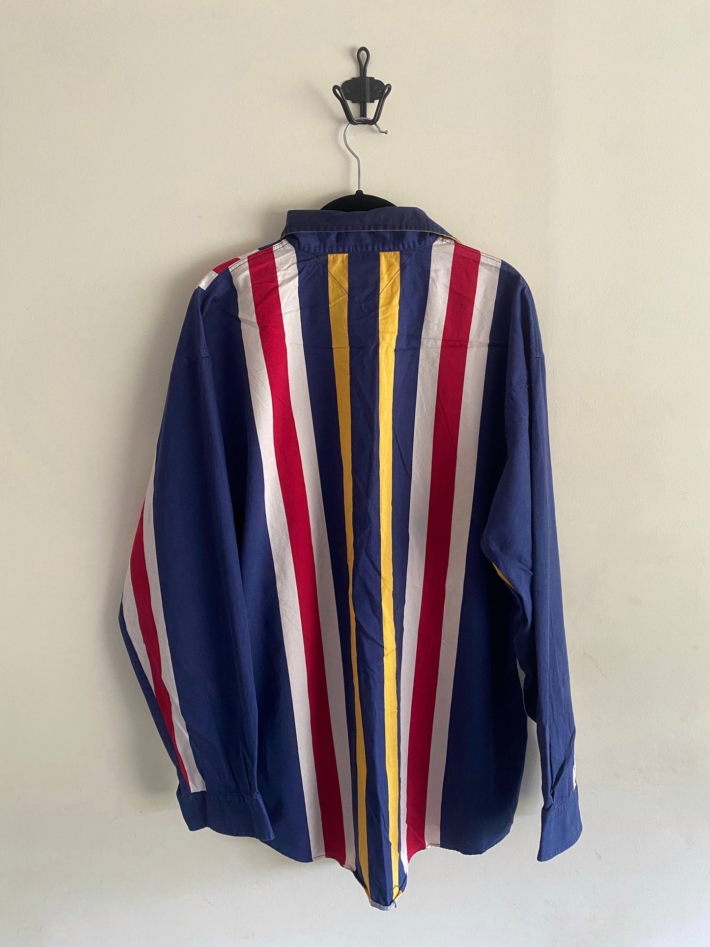 Vintage Tommy Hilfiger Blue/Yellow Long Sleeve