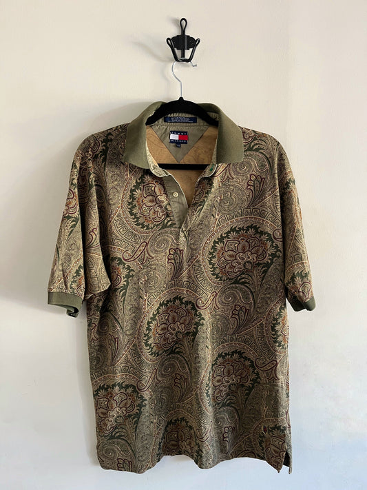 Vintage Tommy Hilfiger Paisley Collar Shirt