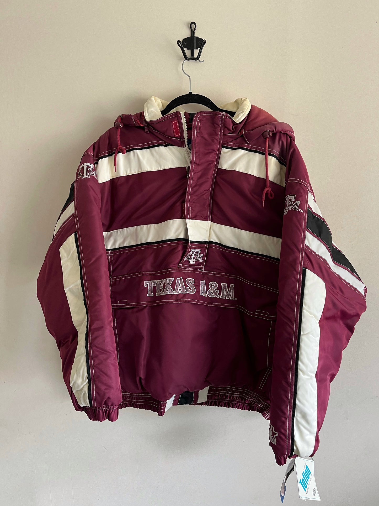 Vintage Starter Texas A&M Bubble Jacket