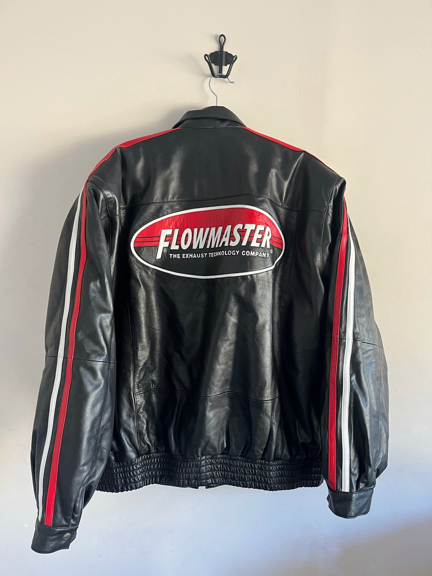 Vintage Flowmaster Leather Jacket