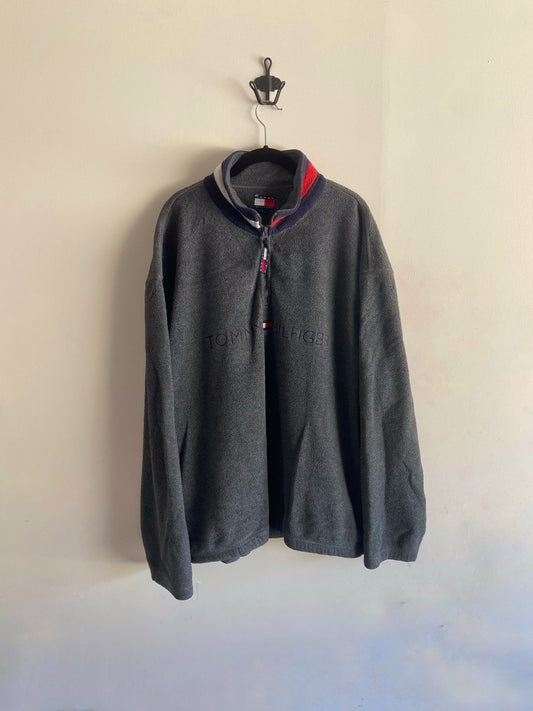 Vintage Tommy Hilfiger Dark Grey Fleece