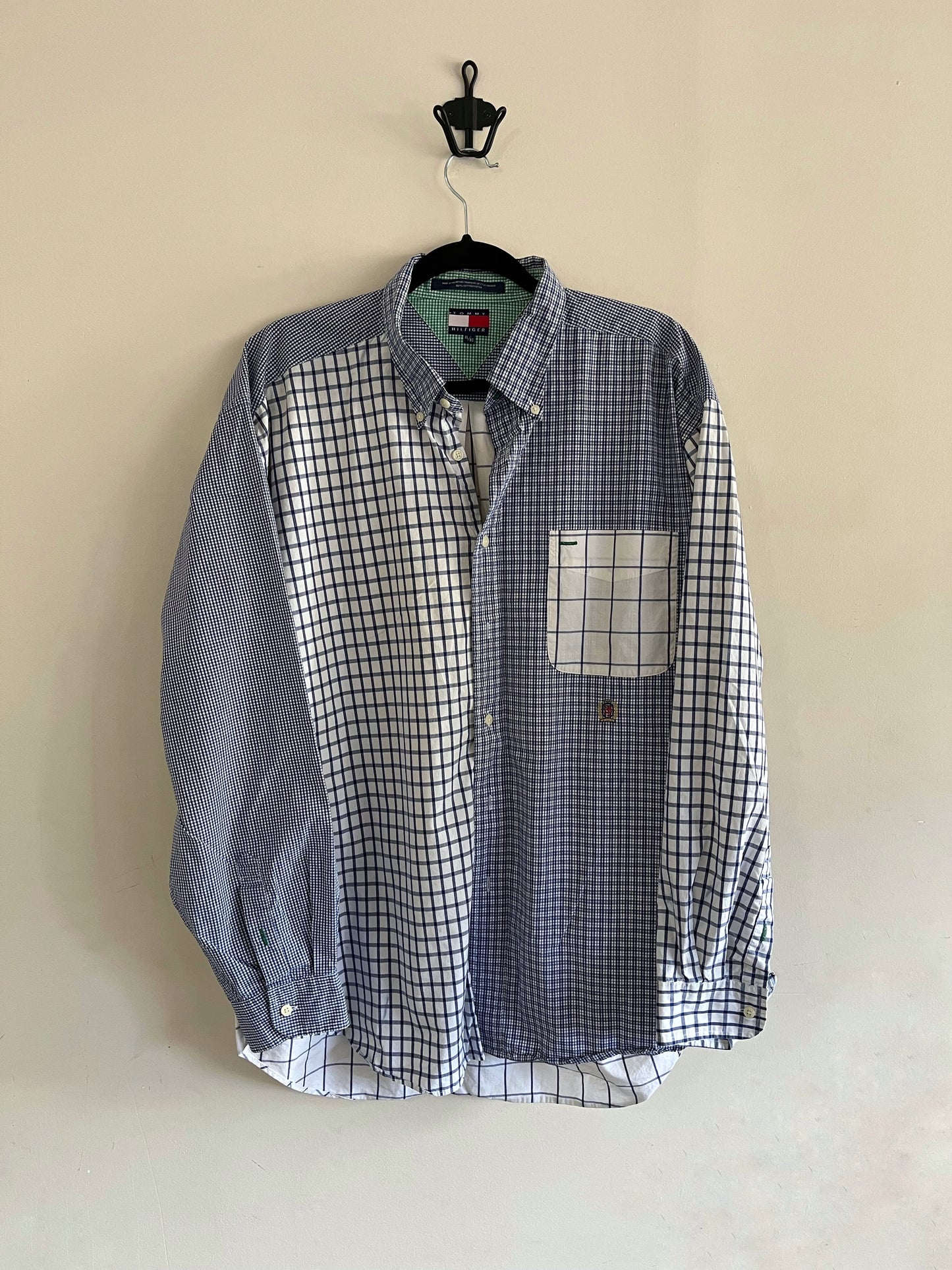 Vintage Tommy Hilfiger Triple Plaid Long Sleeve