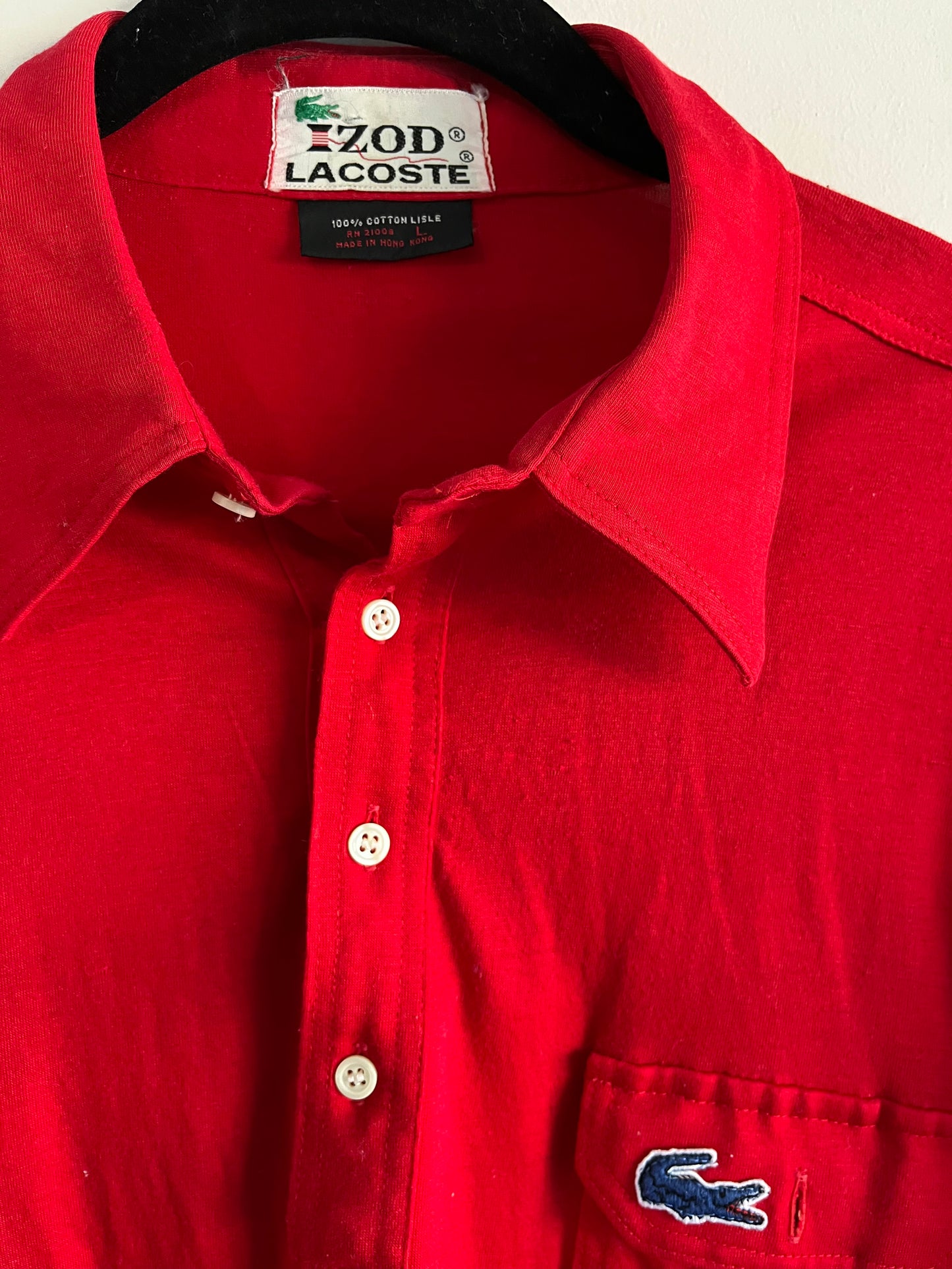 Vintage IZOD Lacoste Pocket Collar Shirt