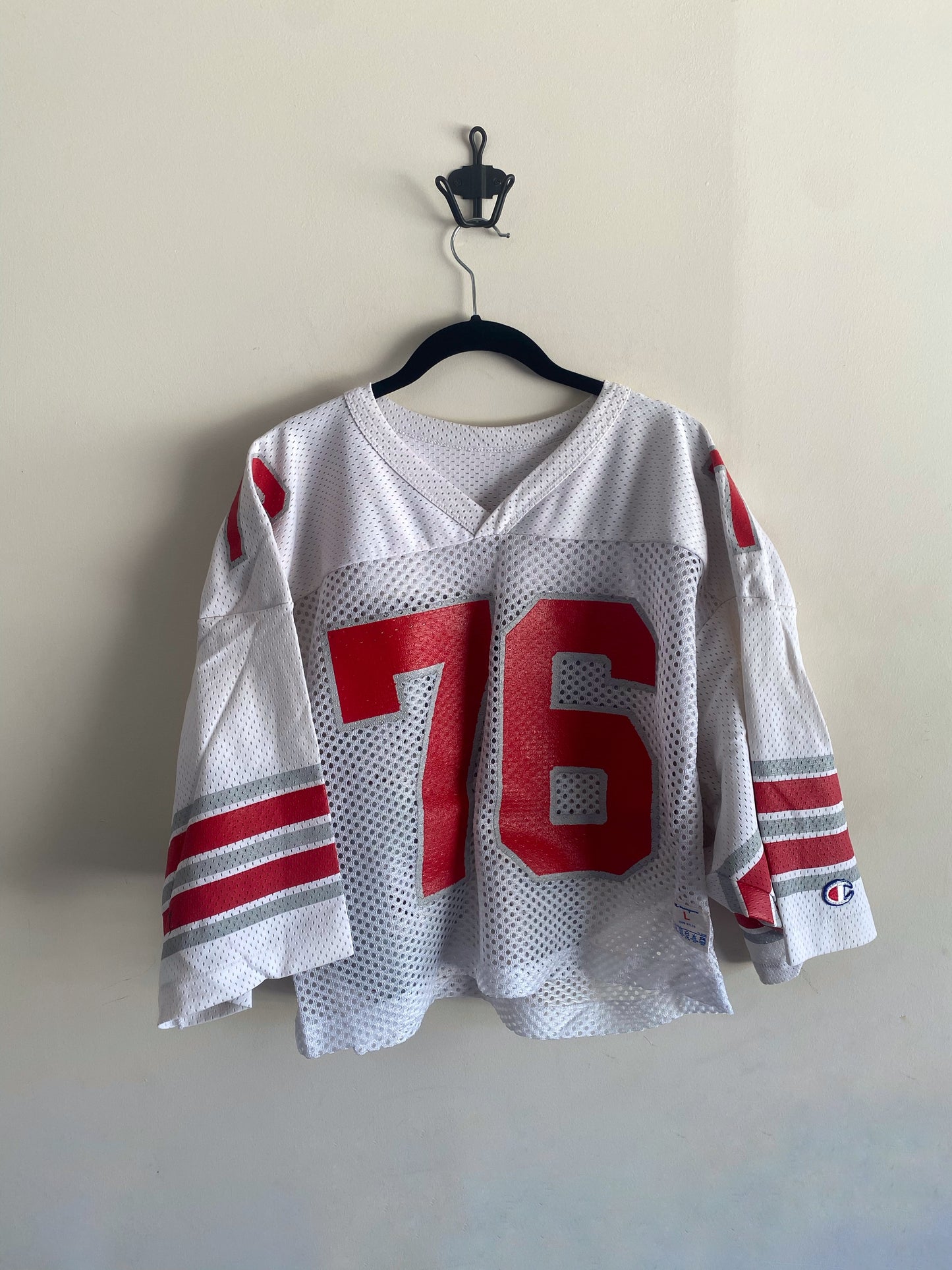 Vintage Champion Ohio State Crop Top Moorehead Jersey