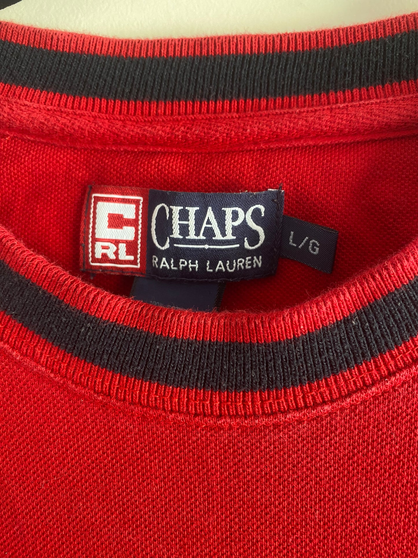 Vintage Chaps Ralph Lauren Red Pocket Shirt