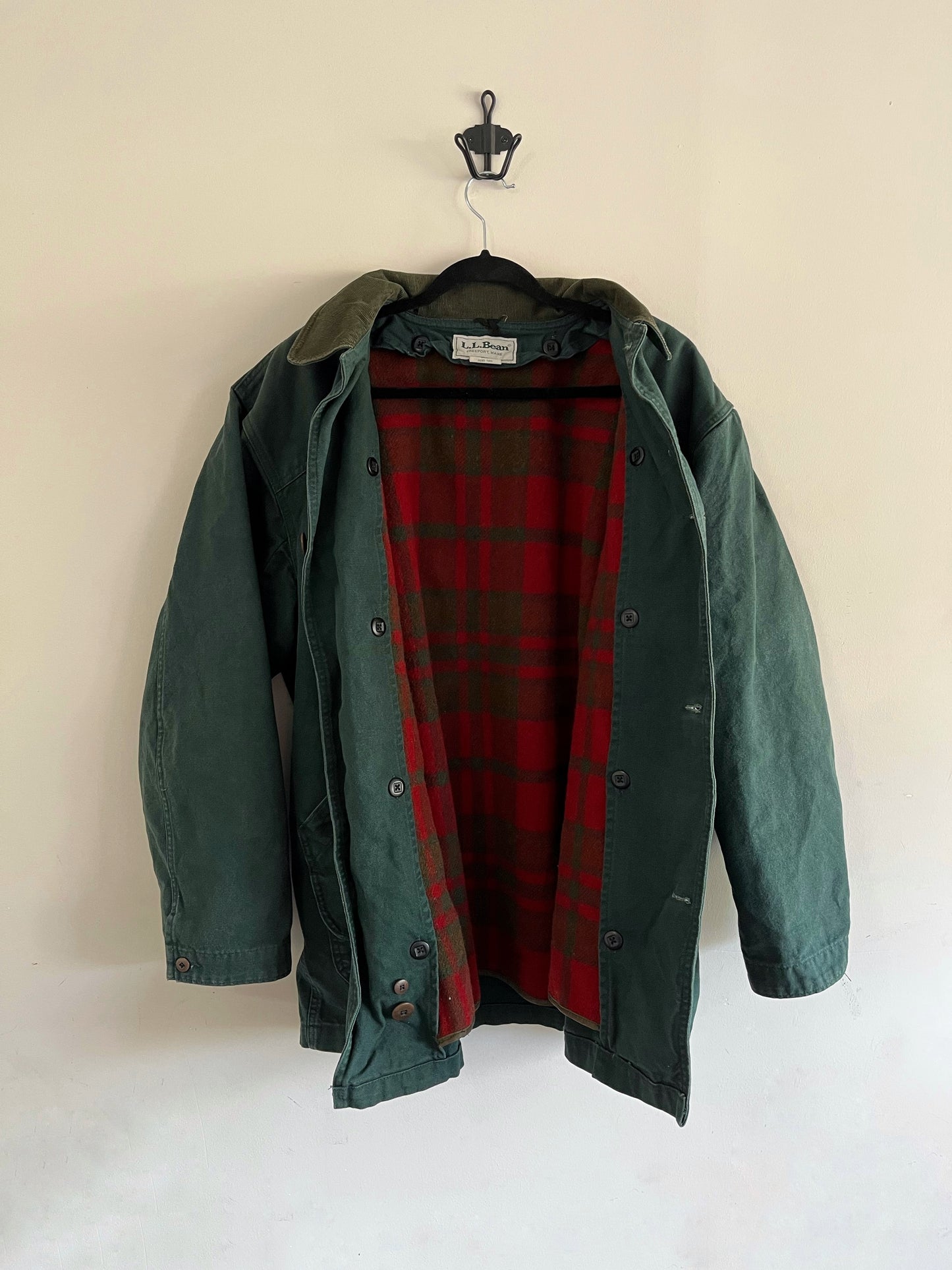 Vintage L.L. Bean Green Field Coat