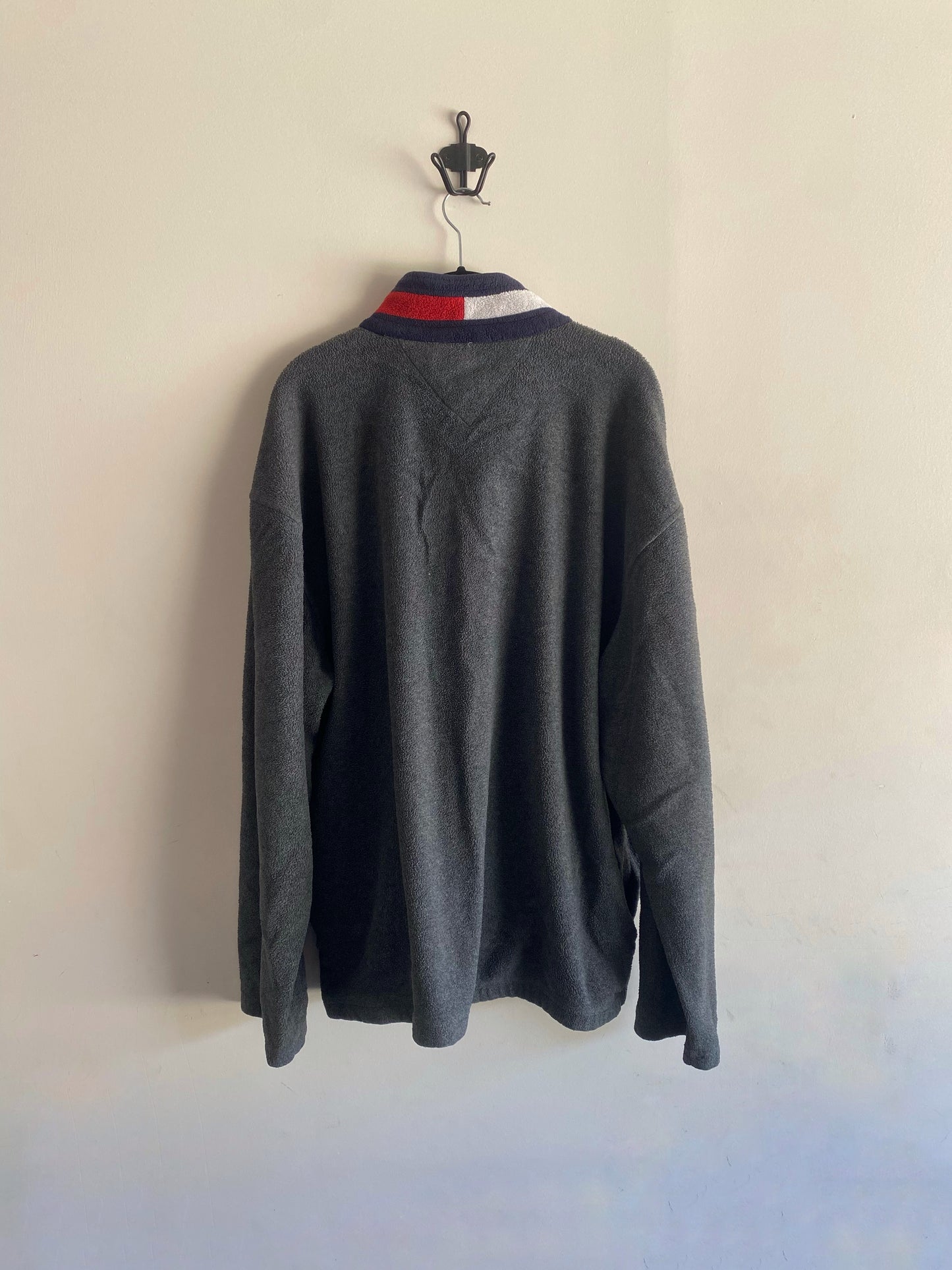 Vintage Tommy Hilfiger Dark Grey Fleece