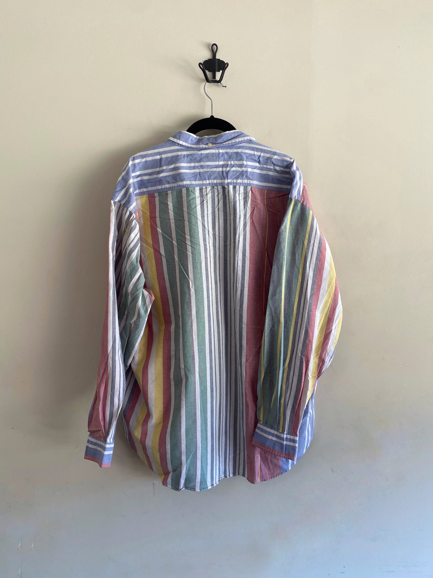 Vintage Tommy Hilfiger Strip Color Wave Long Sleeve