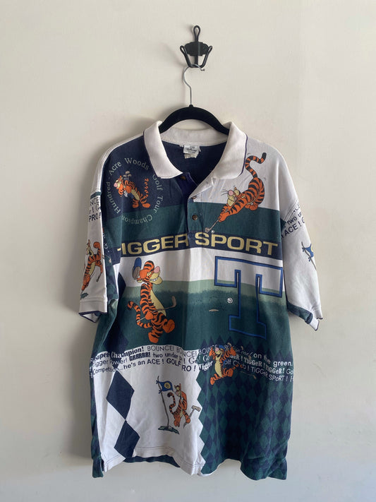 Vintage Disney Tiger Sports Polo