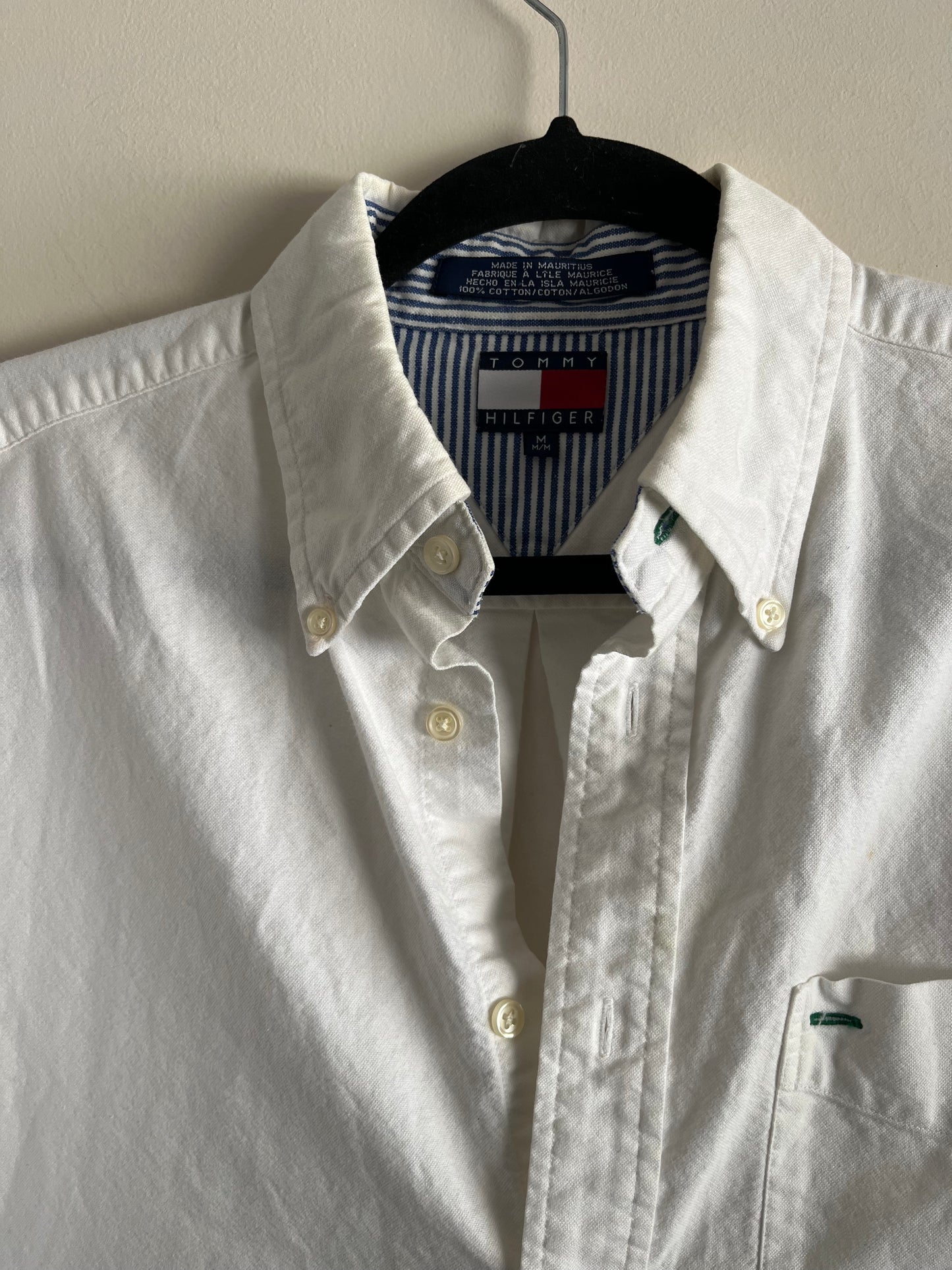 Vintage Tommy Hilfiger White Button Up