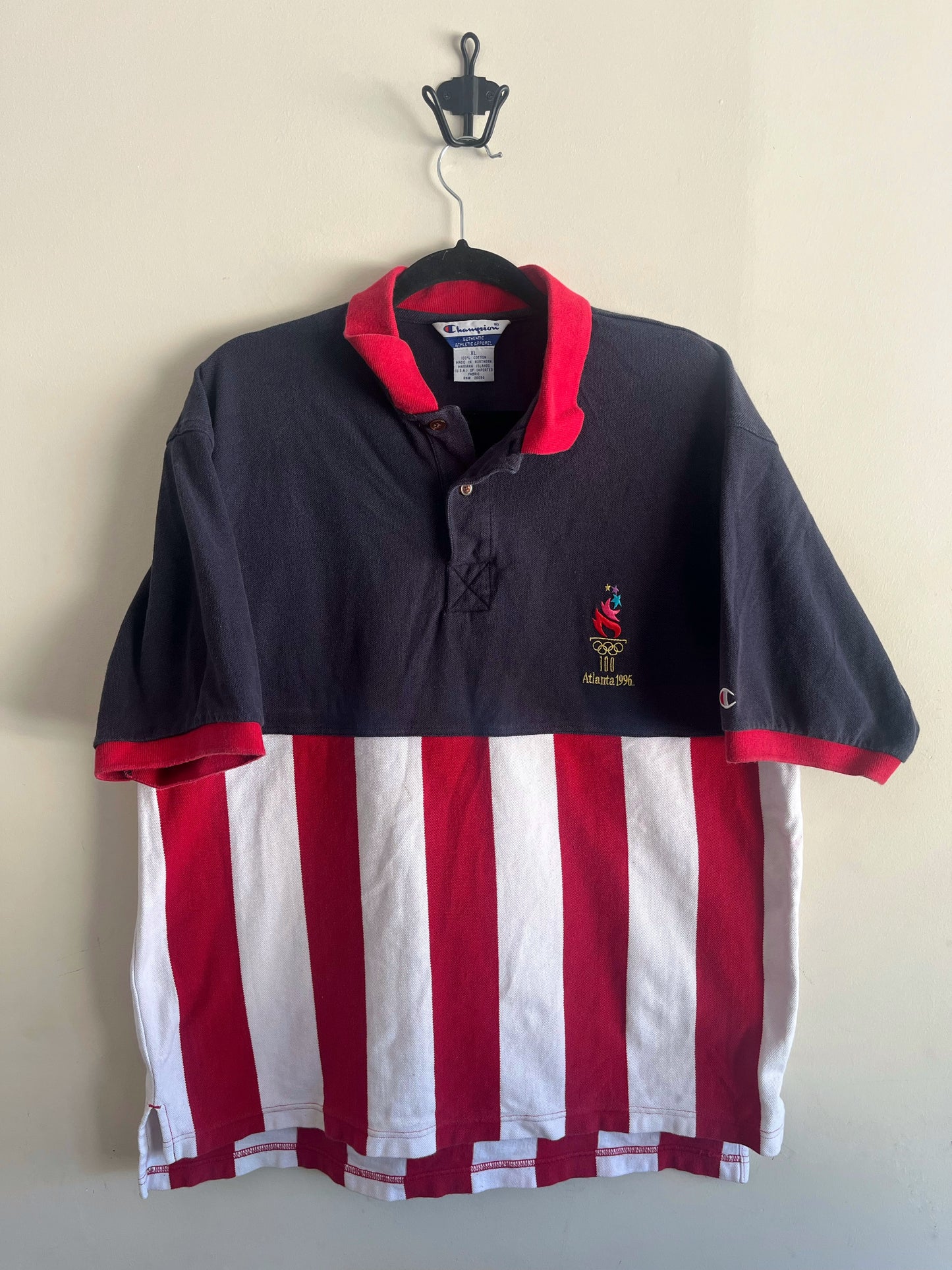 Vintage Champion 96’ Olympic Games Collar Shirt