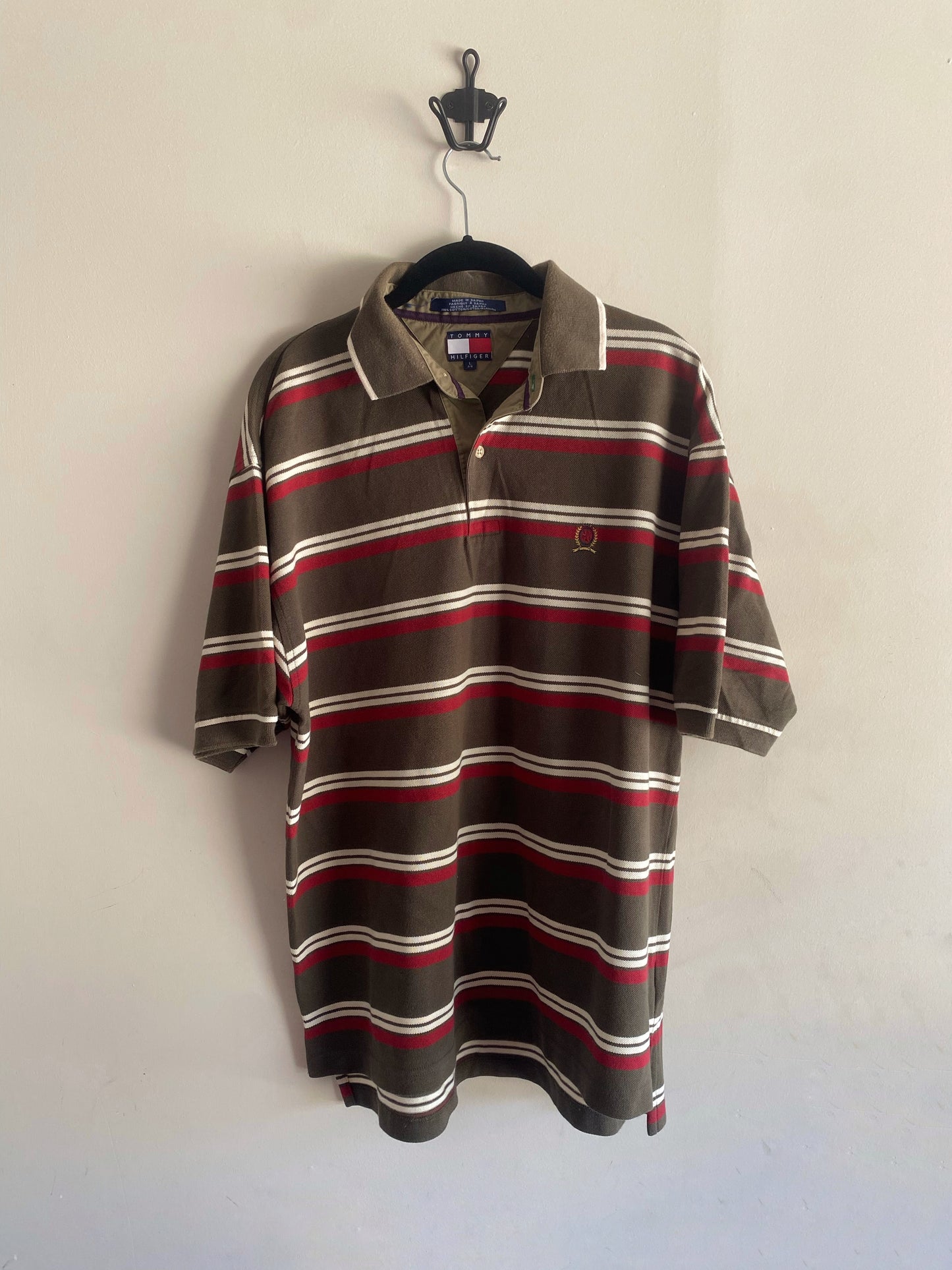 Vintage Tommy Hilfiger Striped Collar Shirt