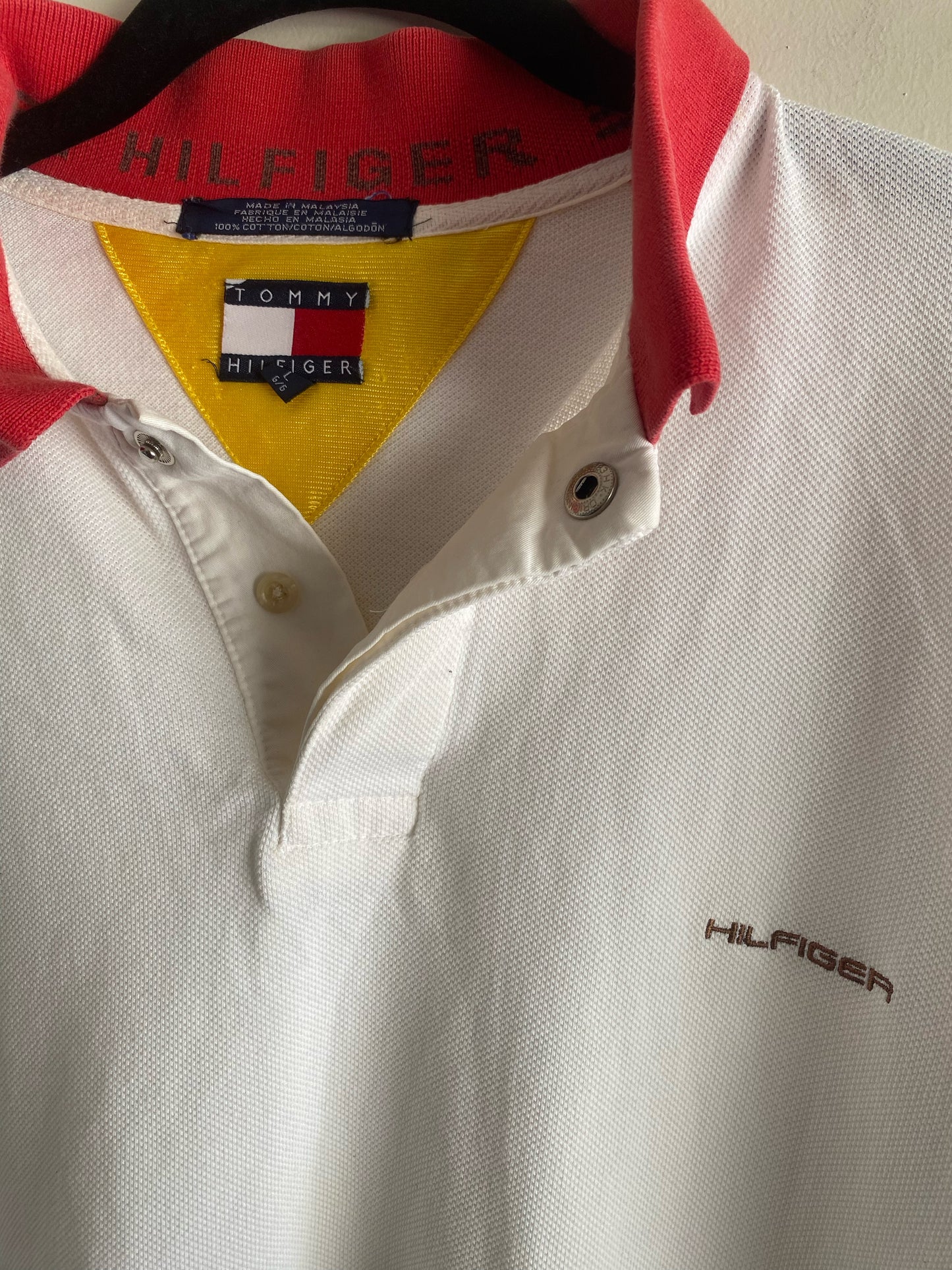 Vintage Tommy Hilfiger Athletic Gear Collar Shirt