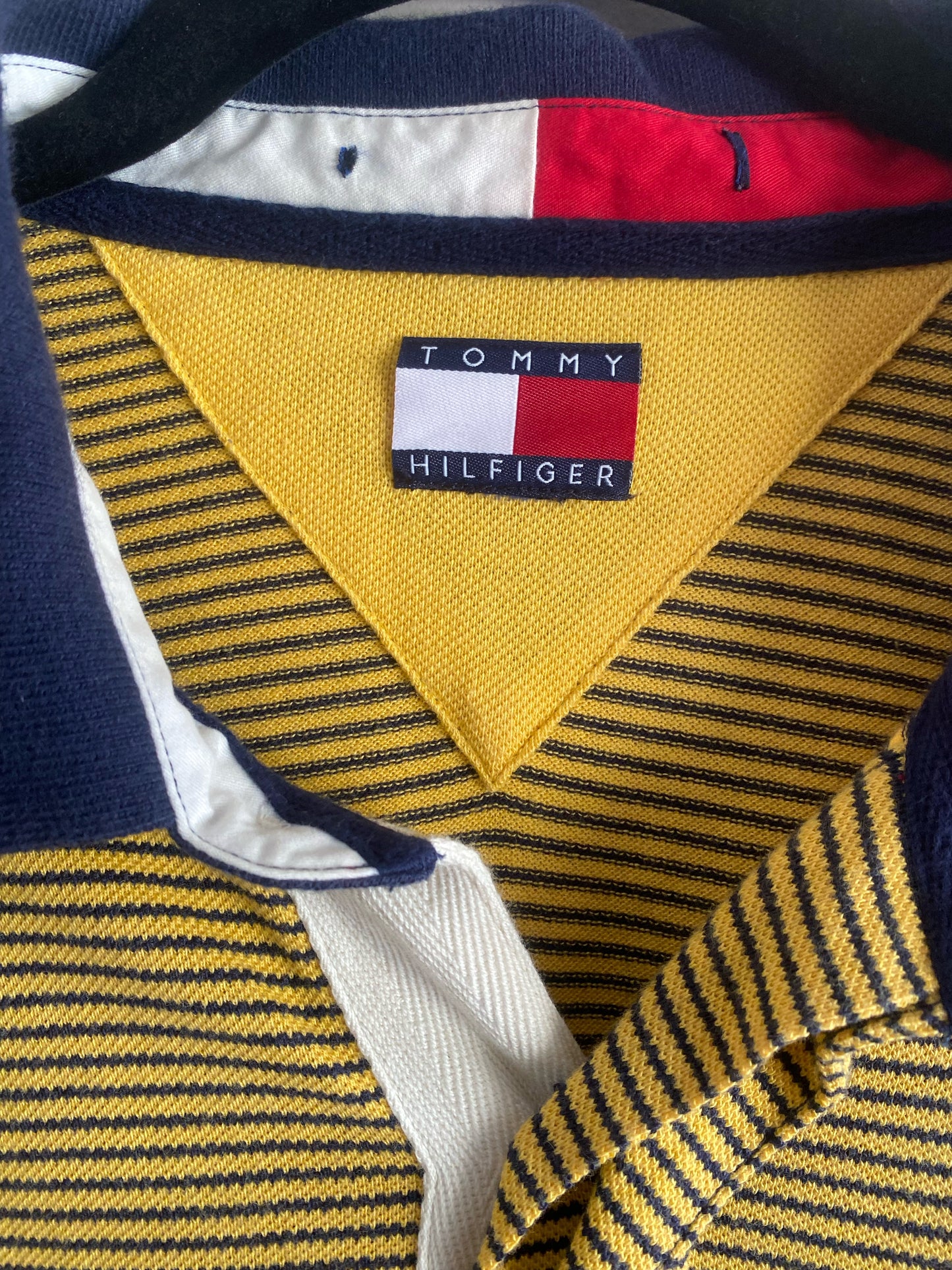 Vintage Tommy Hilfiger Big Lettering Collar Shirt