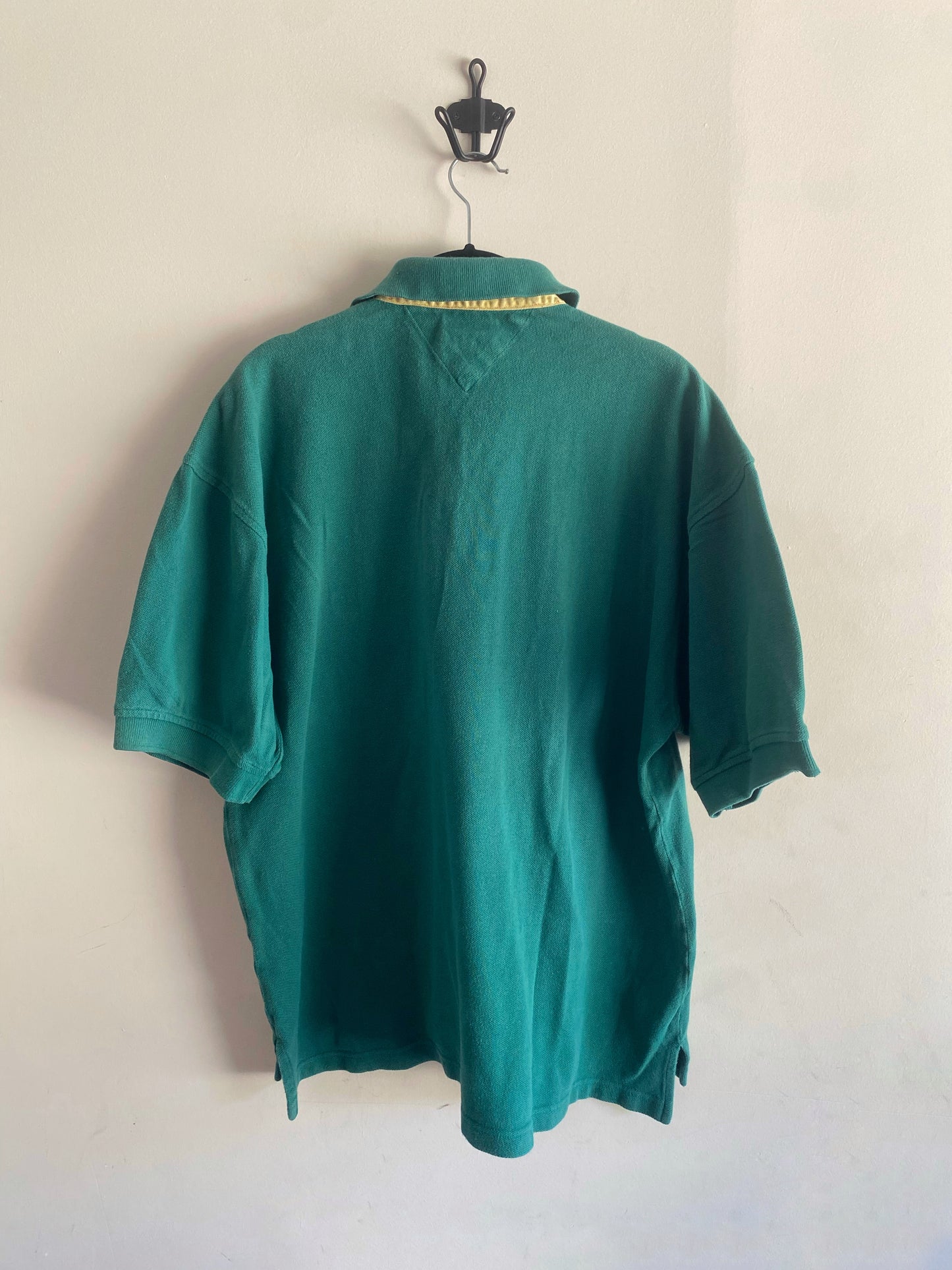 Vintage Tommy Hilfiger Jungle Green Collar Shirt