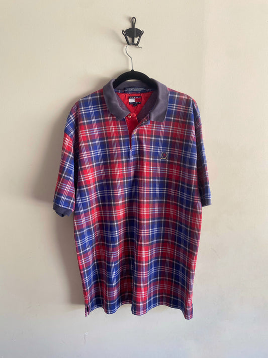 Vintage Tommy Hilfiger Plaid Collar Shirt