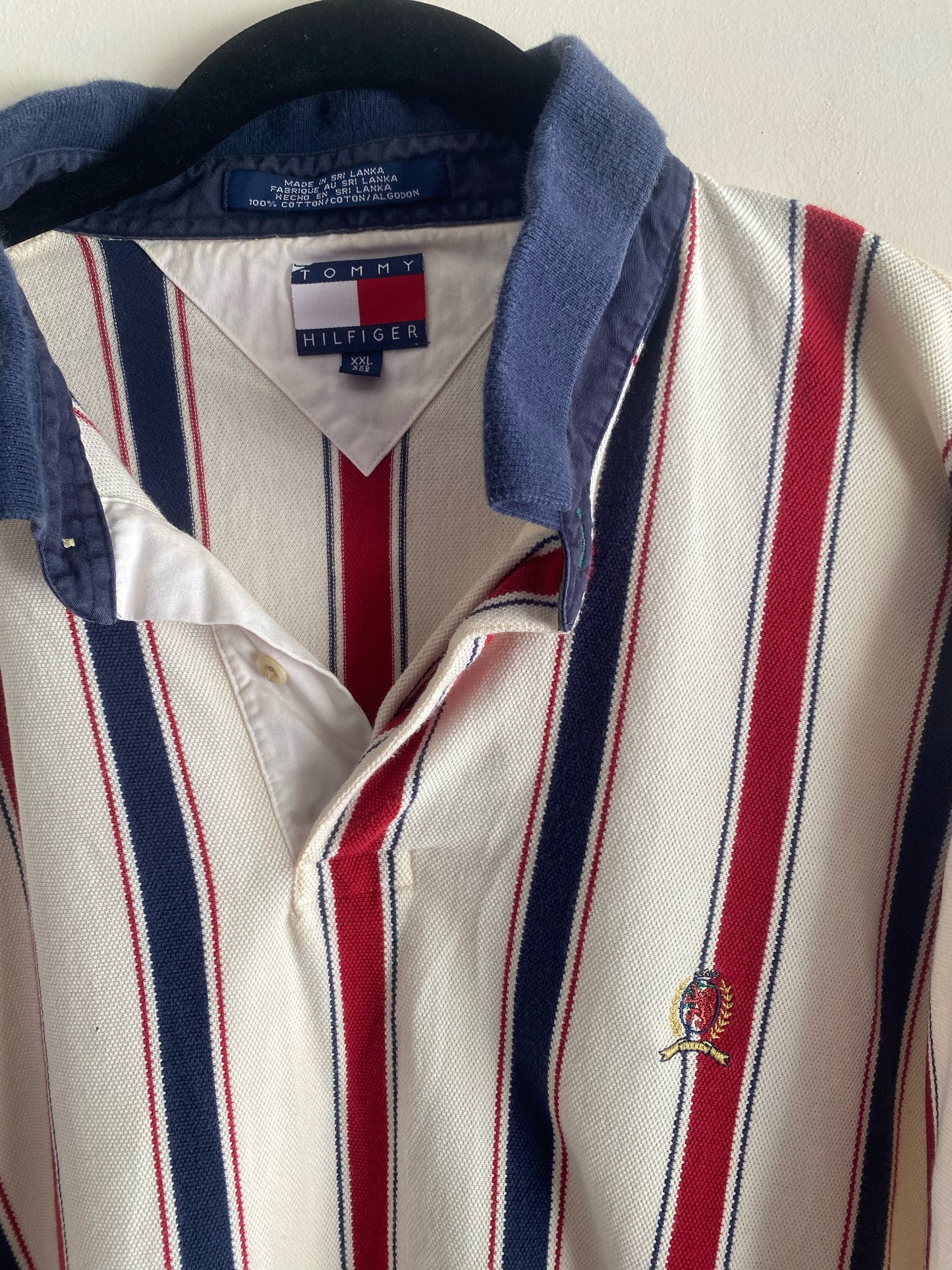 Vintage Tommy Hilfiger Striped Collar Shirt